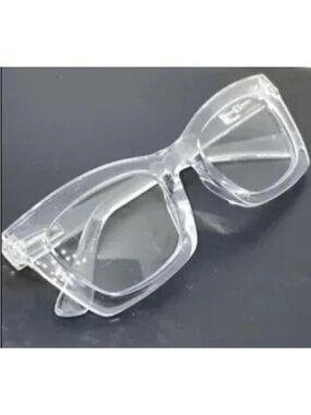 Women's Reading Glasses Oversized Square Oprah Readers Clear 2.0 2.25 2.5 2.75